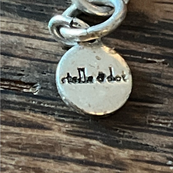 NWOT Stella & Dot Silver and Pink Statement Necklace - Picture 6 of 6